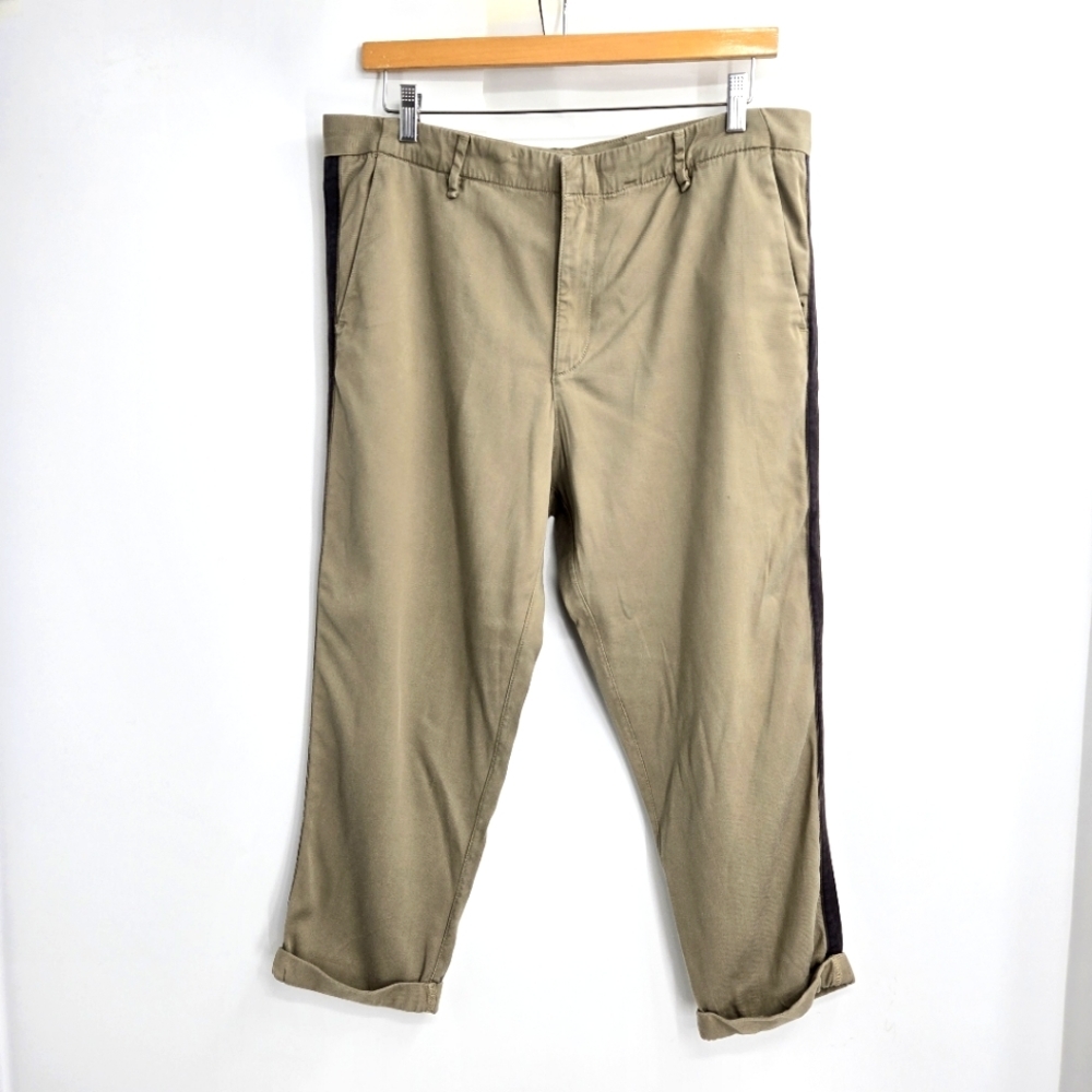 Rag and Bone Military Khaki Sage‎ Cropped Trouser Pants